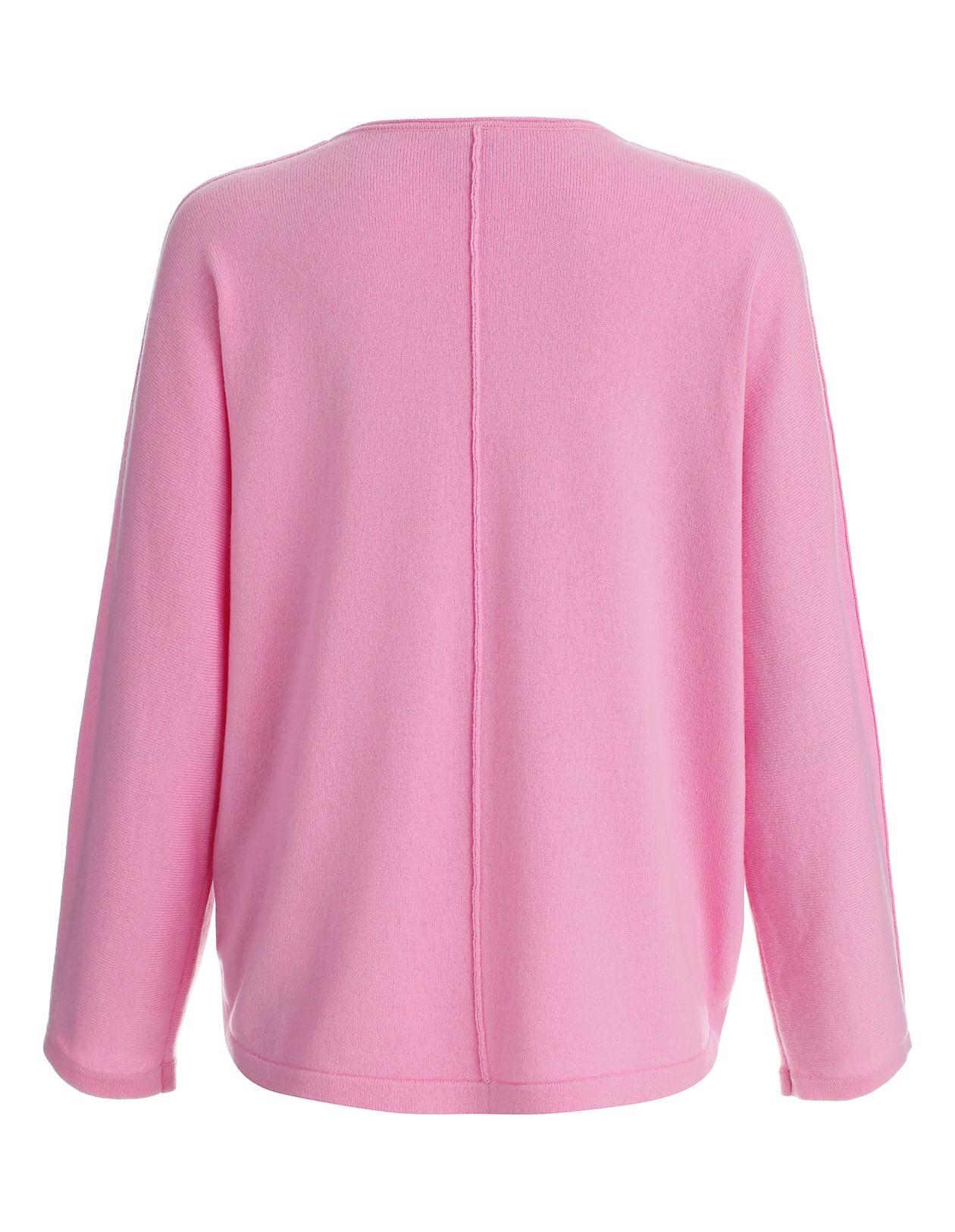 Weiter Kaschmirpullover mit V Ausschnitt, wildrose, rosa Weiter Kaschmirpullover mit V Ausschnitt, wildrose, rosa