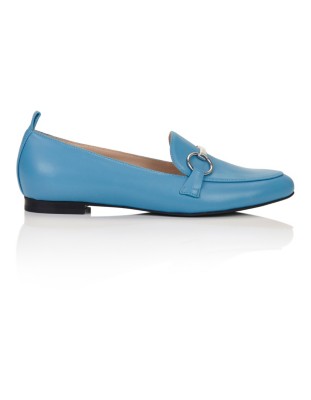 baby blue loafers