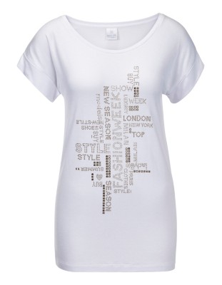 Shirt mit bedrucktem Vorderteil
