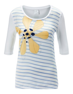 Halbarm-Shirt mit vorderseitigem Druck